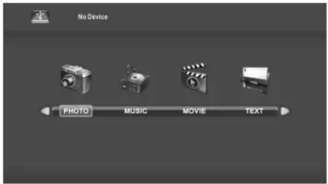 CHANGHONG EF24F868SD - • L'interface de fonctionnement principal - 1