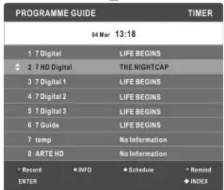 CHANGHONG EF24F868SD - Programmführer (Im DTV-Modus) - 1