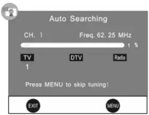 CHANGHONG EF32T718D - Recherche auto - 1