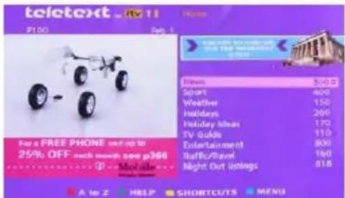 CHANGHONG EF32T718D - MHEG5 (disponible seulement au royaume-uni) - 1