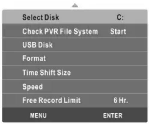 CHANGHONG EF32F868S - - Système fichier PVR (en mode DTV) - 1