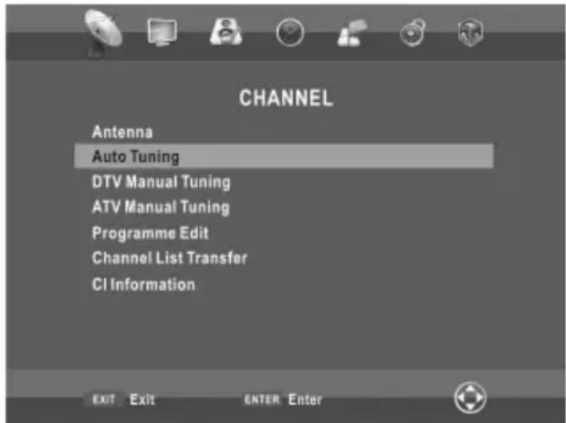 CHANGHONG EF32F868S - - Auto-afstemming - 1