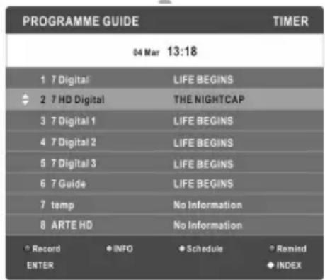 CHANGHONG EF32F868S - Programmführer (Im DTV-Modus) - 1
