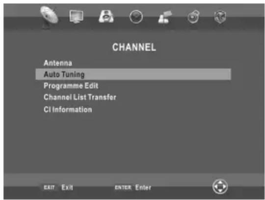 CHANGHONG EF32F868S - Réglage satellite - 1