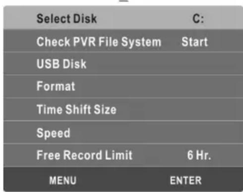 CHANGHONG EF32F868S - PVR-bestandssysteme Controleren: - 1