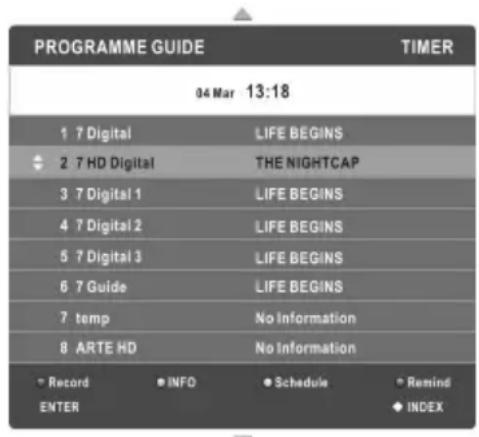 CHANGHONG EF32F868S - PROGRAMMAGIDS (in de DTV-modus) - 1
