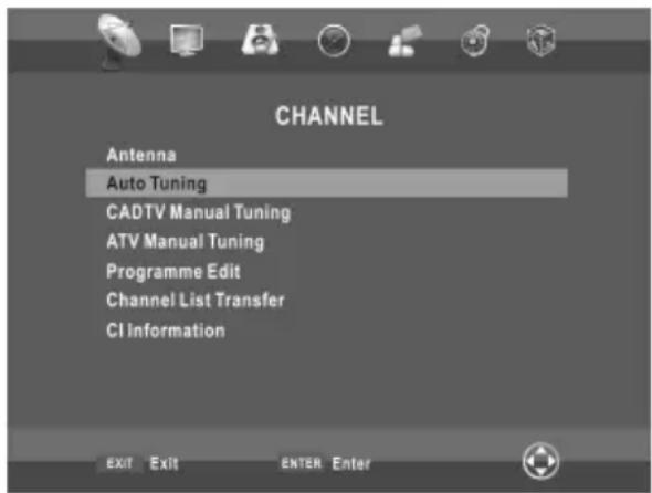 CHANGHONG EF32F868S - - Auto-afstemming - 1