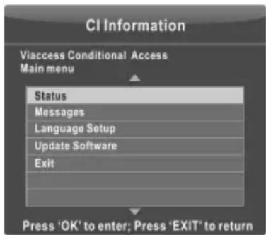 CHANGHONG EF32F868S - - Info CI (In modalita DTV) - 1