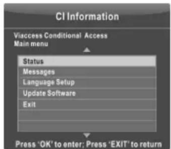 CHANGHONG EF32F868S - CI Information (Im DTV- Modus) - 1