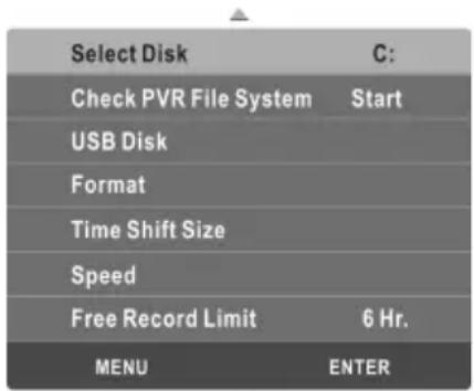 CHANGHONG EF42F868S - • PVR Dateisystem (Im DTV-Modus) - 1