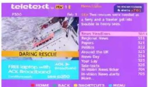 CHANGHONG EF46T718D - MHEG5 (Sólo disponible en Reino Unido) - 2