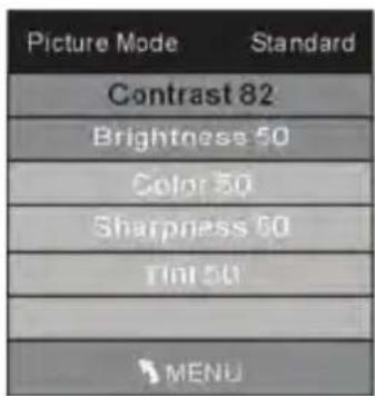 Odys Mono X26 - MENU IMAGEN (PICTURE MENU) - 2