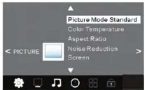 Odys Mono X26 - MENU IMAGE (PICTURE MENU) - 1