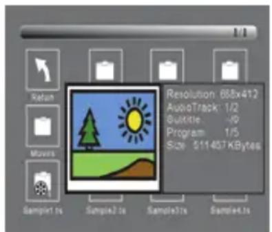 Odys Mono X26 - OPTIONS DU MENU MEDIAPLAYER - 3