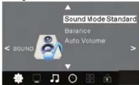 Odys Mono X26 - Ton-MENU - 1