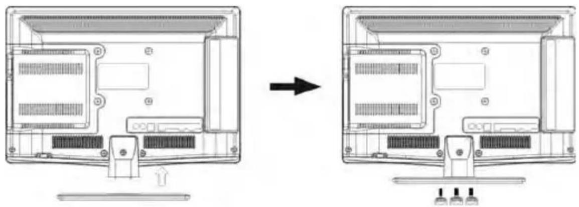 Odys Mono X26 - Instrucciones de Ensamblaje de la Base - 1
