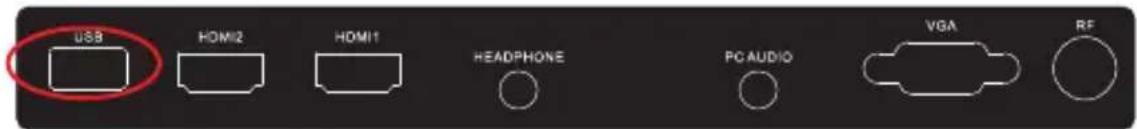 Odys Mono X26 - Anschlieben eines USB-Geräts - 1