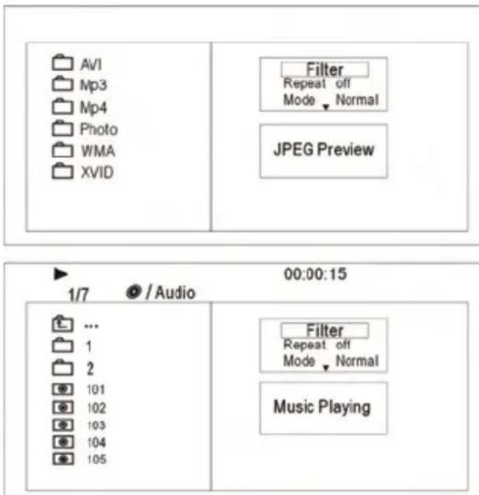 Odys Mono X26 - Video Files, MP3-Playback - 1