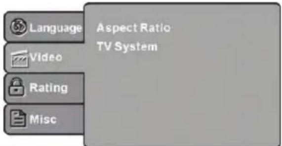 Odys Mono X26 - Réglage video - 1