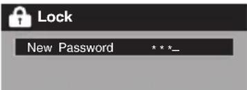 SANSUI SLED2237 - To register a password - 1