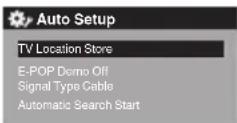 SANSUI SLED2237 - Starting setup - 1