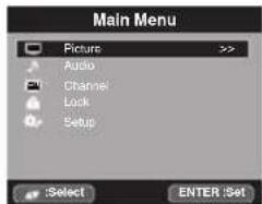 SANSUI SLED2237 - Quick guide for menu operation - 1