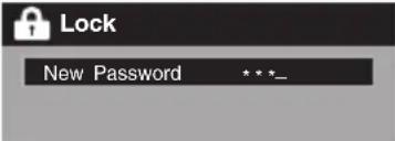 SANSUI SLED3900 - To register a password - 1