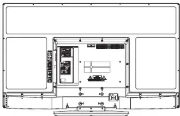 SANSUI SLED3900 - Emplacement des étiquettes - 1