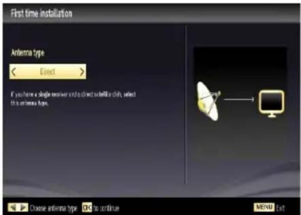 SCHAUB LORENZ 22LE5500CT - Satellite Installation - 1