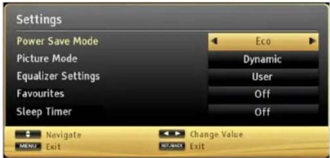 SCHAUB LORENZ 22LEE5900 - Quick Menu - 1