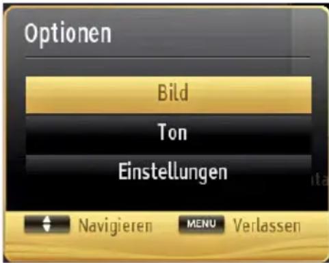 SCHAUB LORENZ 32LEE4800 - Das Benutzen der Taste MENU im Media-Browser-Modus - 1