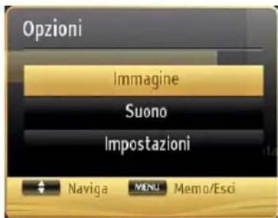 SCHAUB LORENZ 32LEE4800 - Utilizzo del pulsante MENU in modalità Media Browser - 1
