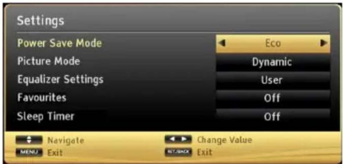 SCHAUB LORENZ 32LEE6900 - Quick Menu - 1