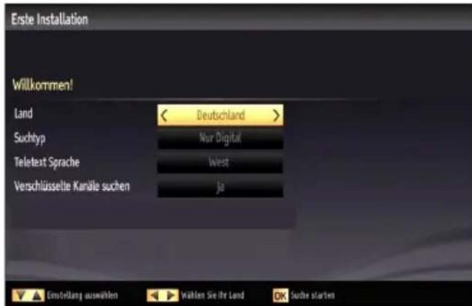 SCHAUB LORENZ 40LEE6800 - Erste Installation - 2