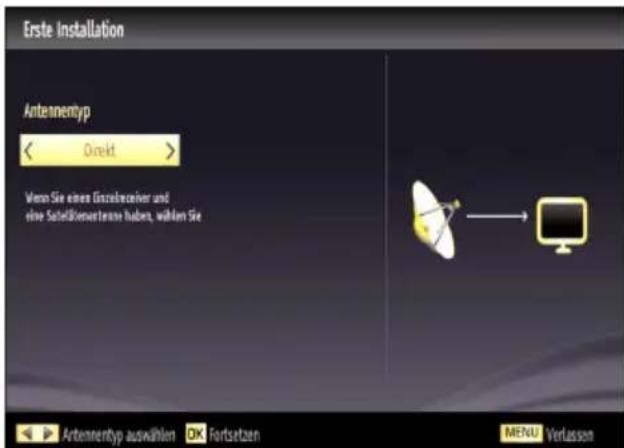 SCHAUB LORENZ 40LEE6800 - Satelliten-Installation - 1
