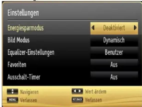 SCHAUB LORENZ 40LEE6800 - Schnell Menu - 1
