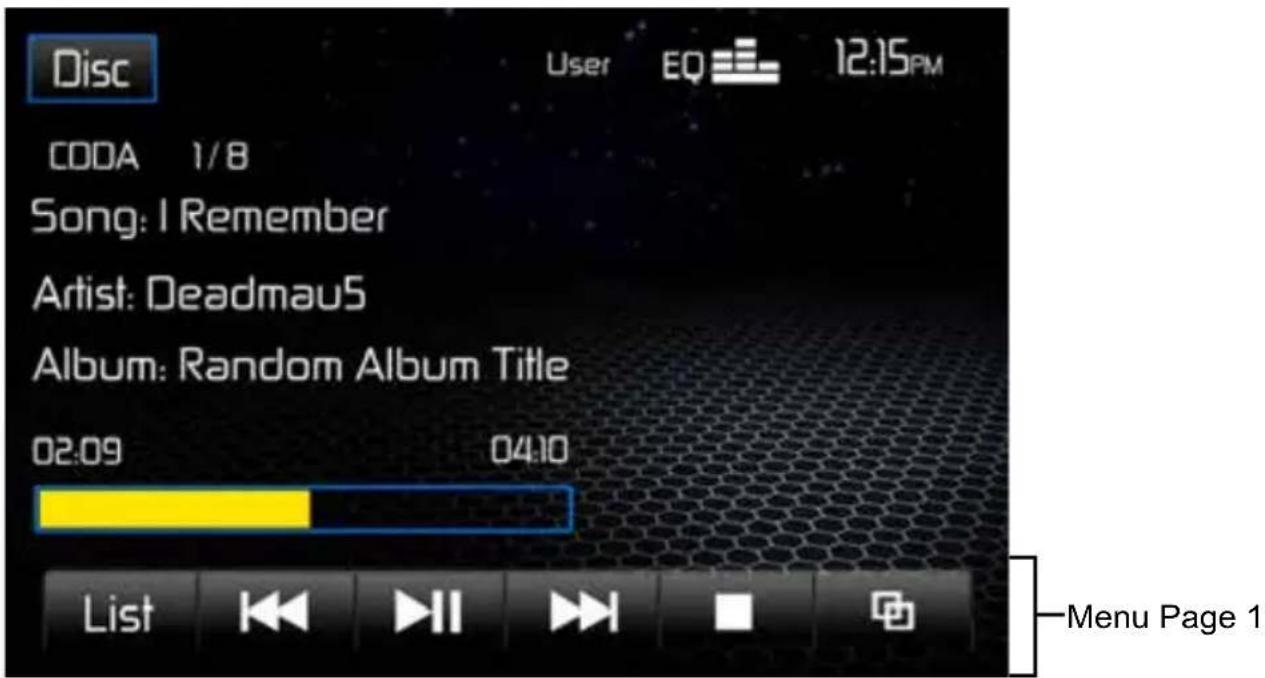 AUDIOVOX VME 9415 - CD TFT Display - 1