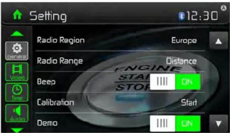 AUDIOVOX VXE 3010 - SYSTEM SETTINGS - 1