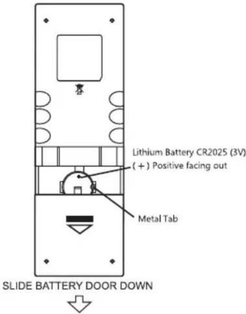 AUDIOVOX VXE 3010 - Uninstall Battery - 1