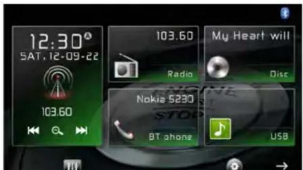 AUDIOVOX VXE 3010 - Selection d'une source audio/vidéo, Bluetooth, commande au volant ou camera arrière - 2