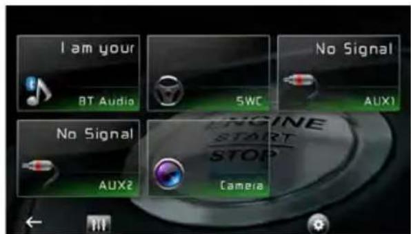 AUDIOVOX VXE 3010 - Selection d'une source audio/vidéo, Bluetooth, commande au volant ou camera arrière - 3