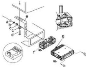 CLATRONIC AR 735 - Instalacja Radioobionik naleź zamontowej z g odnia z ponijsza ilustracja. - 1