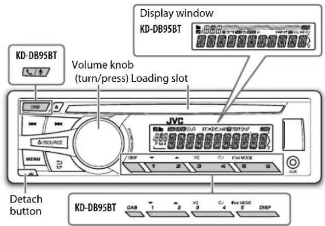 JVC KDDB95BT - BASICS - 1