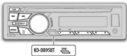 JVC KDDB95BT - Vorbereitung: - 1