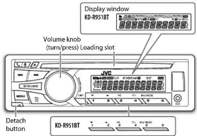 JVC KDR951BT - BASICS - 1