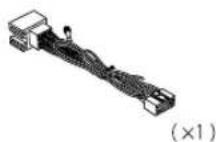 JVC KDR951BT - Part list for installation - 4