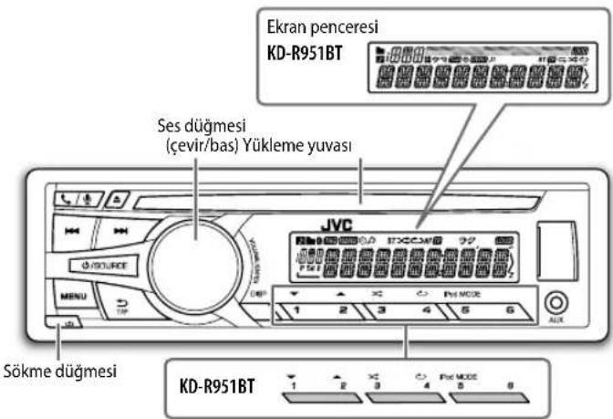 JVC KDR951BT - TEMEL BILGILER - 1