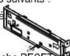 TOKAI LAR215 - TOUCHE RESET (ou TOUCHE DE REINITIALISATION) - 1