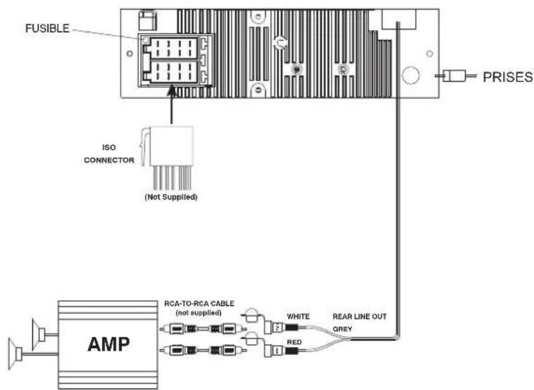 TOKAI LAR215 - SCHEMA DE RACCORDEMENT DES FILS - 1