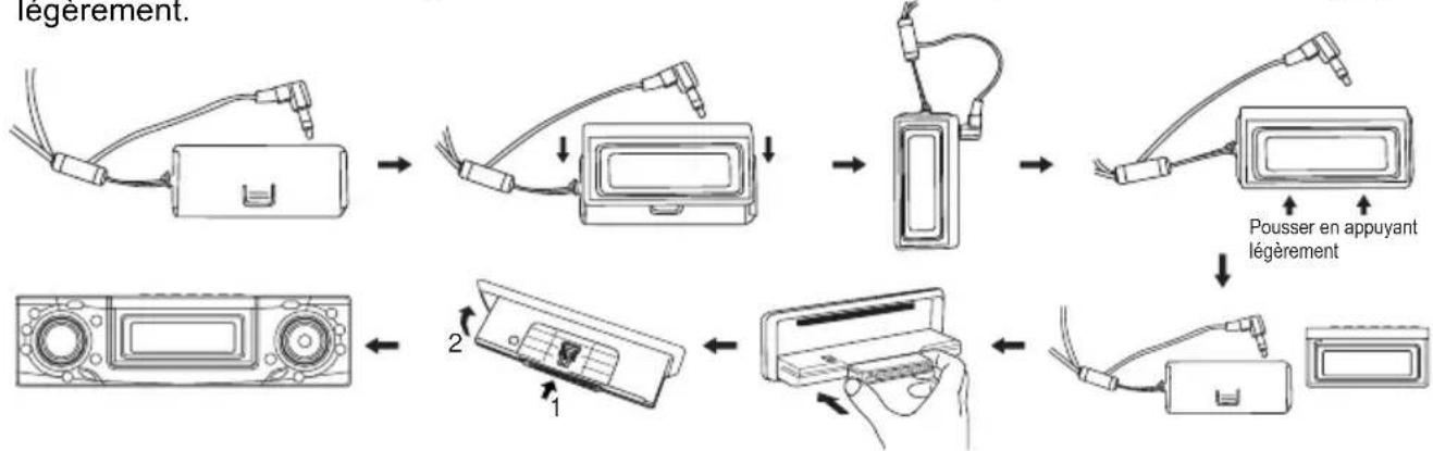 TOKAI LAR301RM - Utilisation du « Clip support » - 1